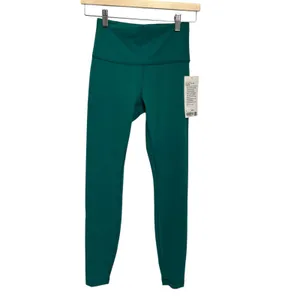 NWT lululemon Wunder Train High-Rise Tight 25 Raceway Green Size 6 Authentic thumbnail 2