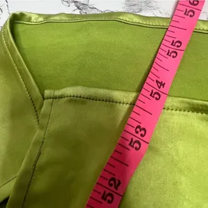 NWT OPT lime satin strappy dress‎ Sz XS thumbnail 8