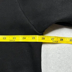 White Fox Project 5 Quarter Zip Pullover Black Oversized Sweatshirt M/L Graphic thumbnail 8