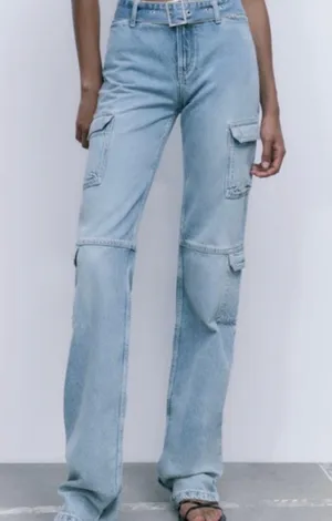ZARA Cargo Jeans thumbnail 2
