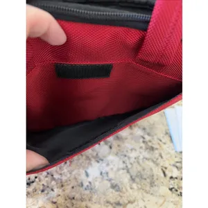 Just Air‎ Padded Laptop Sleeve Case Bag Mens Womens Small Red Nylon Canvas thumbnail 5