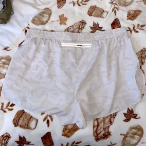 ASICS White Camo Lined Run Shorts thumbnail 2