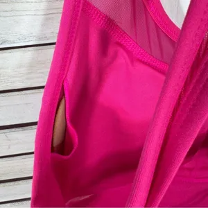 Fabletics Tropez Sleeveless Open Racer Back Athletic Dress Magenta Pink‎ Small thumbnail 11