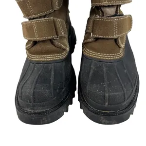 L.L. Bean Tan and Black Snow Boots thumbnail 4