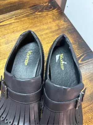 Wanted Black Tassel Loafers Size 10 thumbnail 6