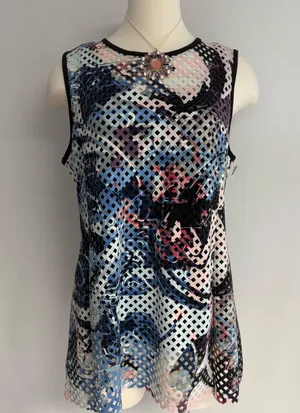 Alfani Lacer Cut Latrice Top NWOT thumbnail 1