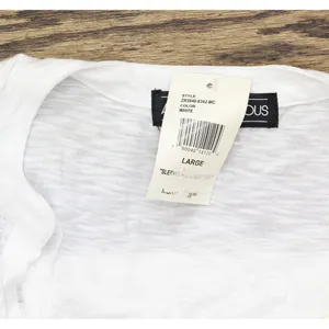 NWT Almost Famous Juniors Sleeveless Utility Tunic Shirt top White L thumbnail 4