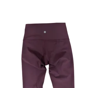 Lululemon Deep Plum High Rise Leggings Size 4 Excellent Condition thumbnail 5