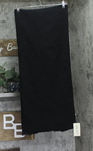 NWT On 34th Brushed Solid Blanket Wrap Scarf Oversized MO9742504 Black thumbnail 1