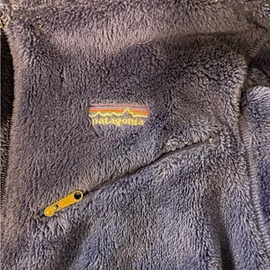 Patagonia Half Zip Up‎ Fleece Pullover Royal Blue Made in USA Xsmall polartec thumbnail 3