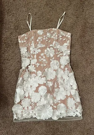 Storia Dress with White Embroidery thumbnail 1