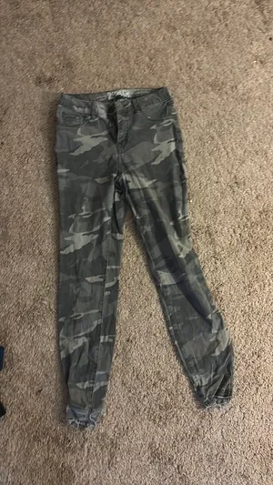 Army printed pants Green thumbnail 2