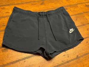 Nike Sportswear Essential‎ Shorts Navy Blue Womens Small thumbnail 1
