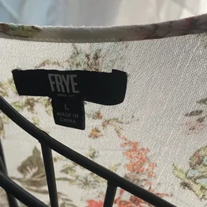 Frye L floral button down pockets Floral Maxi Dress thumbnail 14