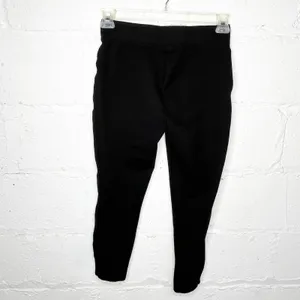Quince‎ Women's Black Ultra-Stretch Ponte Skinny Pants Size Medium W-PNT-26 thumbnail 4