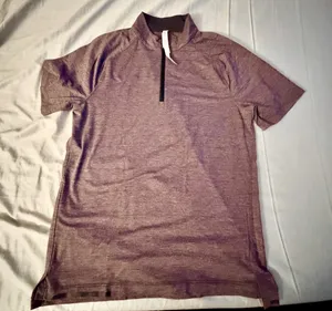 Lululemon Metal Vent Tech Short Sleeve 1/2 Zip Athletic Pullover thumbnail 1