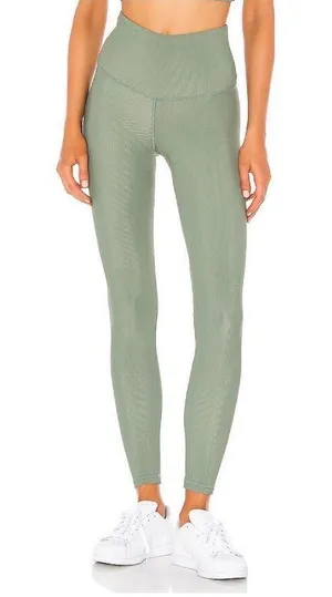 Strut‎ This Kendall Ribbed Leggings Small Athleisure Minimalist Clean Girl Gym thumbnail 1
