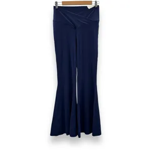 Offline By Aerie Real Me Crossover Super Flare Leggings in Navy Sz‎ XL Short NEW thumbnail 2