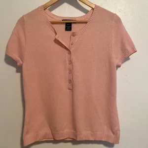 Apostrophe Baby Pink Cashmere Sweater thumbnail 1
