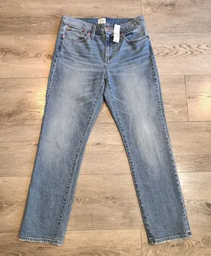 NWT J. Crew Slim Boyfriend Jeans Size 26 Light Wash Denim Womens‎ Casual thumbnail 1