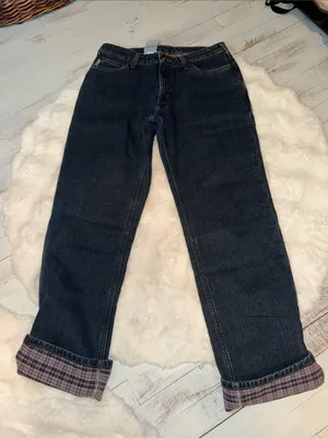 Carhartt Straight-Leg Jeans in Dark Blue Denim thumbnail 7