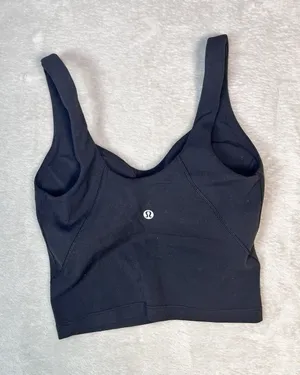 Lululemon Align Tank Top Black Womens Size 2 Running Yoga Pilates Workout Gym thumbnail 1