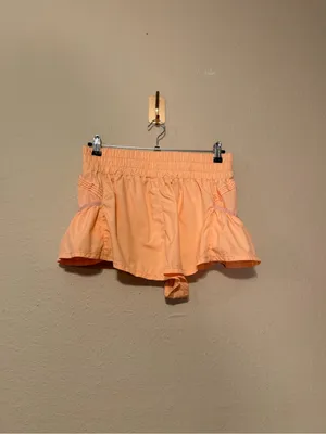 FP Movement by Free People Get Your Flirt On Shorts Peach Size Medium thumbnail 7