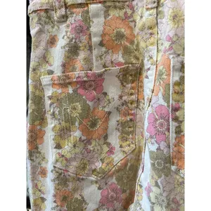 Show Me Your Mumu Jacksonville Cropped Jumpsuit Groovy Blooms Stripe Womens S thumbnail 10