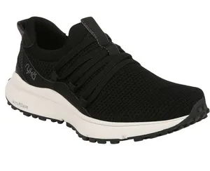 NWT Ryka Jumpstart Slip-On Athletic Sneaker I8376F1 Black 10M thumbnail 1
