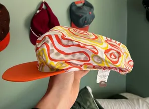Cool Artsy Flat Brim Hat thumbnail 1