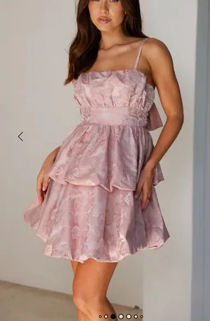 Pink Mini dress Size XS thumbnail 1
