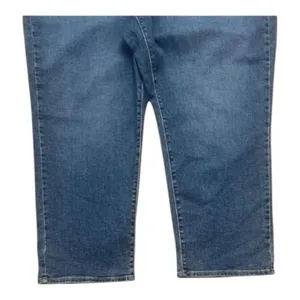 Levi’s Women RIBCAGE Blue Super High Rise Ankle Jeans Plus Size 22W Stretch thumbnail 4