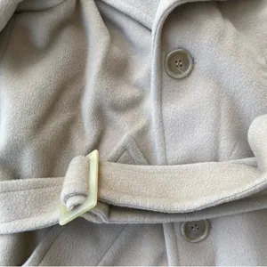 MaxMara Wool Belted Trench Coat 2 thumbnail 5
