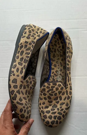 Rothy's Flats Leopard Print The Point 8.5 thumbnail 6