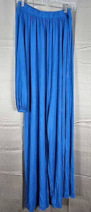 Free People Beach Womens Blue Sunday Stroll Jumper Jumpsuit XS thumbnail 1