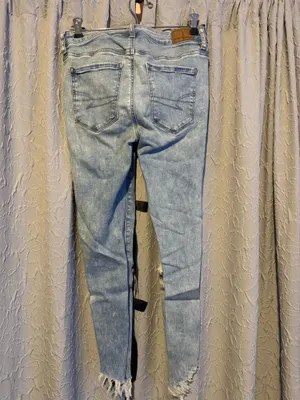 American Eagle High Rise Crop Jeggings thumbnail 2