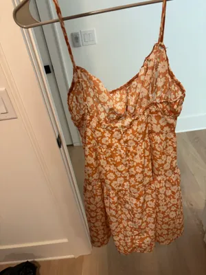 Floral dress Orange thumbnail 2