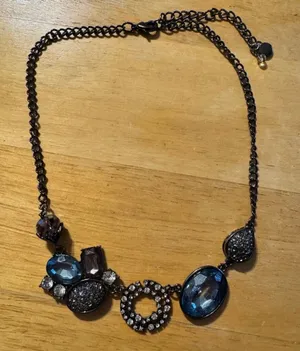 Vera Wang Accented Faux Druzy Necklace thumbnail 1