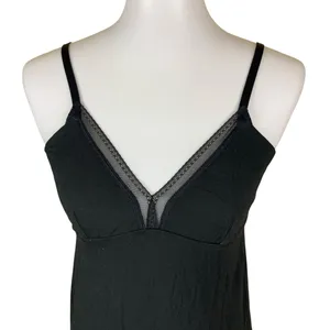 Yala Black Lace Trim Camisole‎ V Neck Sleepwear Loungewear XS thumbnail 2