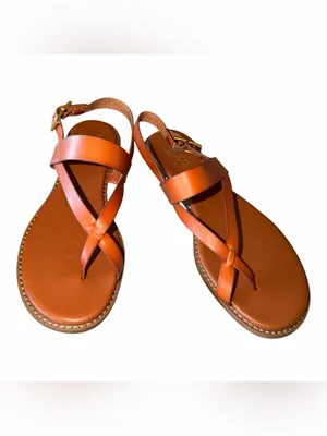 NEW $99 Franco Sarto Gabby Sandal 11 M, COGNAC thumbnail 6