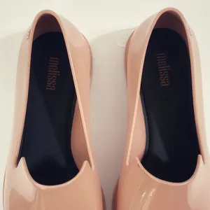 Melissa Prana loafers in dusty pink neutral color size 6 thumbnail 5