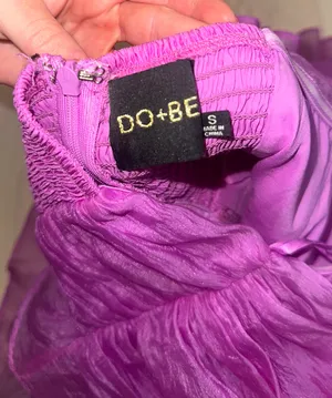 DO+BE Purple Mini Dress thumbnail 4