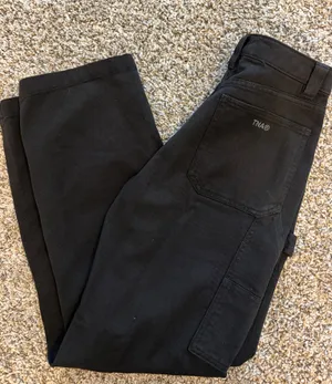 Aritzia TNA Pants Cargo Black thumbnail 1