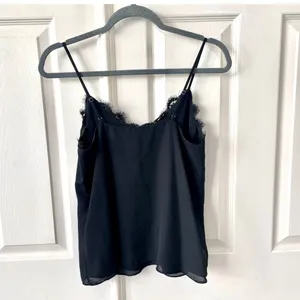 Socialite Black lace camisole thumbnail 2