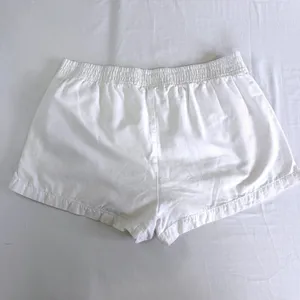 Aerie White Denim Shorts‎ XL High Rise Casual Summer Minimalist Coastal Girl thumbnail 3