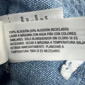 Universal Threads High Rise Easy Barrel Blue Jeans Womens 16 Ankle 100% Cotton thumbnail 8