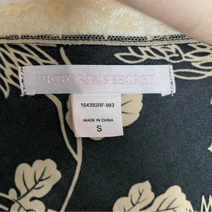Vintage Victorias Secret Top Cami Nighty Babydoll Lace Floral Tie Front Y2K thumbnail 10