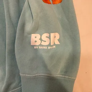 BSR by Sami Ryan Blue Sweatshirt with Care Bear and Cloud Design thumbnail 3