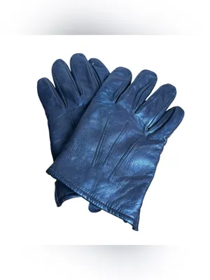 Leather Gloves Cashmere Lined Women’s Dark Brown Size Medium Short Length Soft thumbnail 3