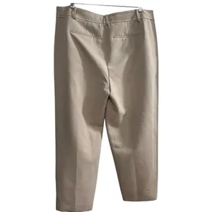 Abercrombie & Fitch Women's Size 18 Beige Chino Pants‎ Tapered Leg thumbnail 9